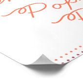 Begrüßungstür-Zeichen für Popsicle Party Poster (Ecke)