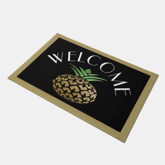 Begrüßungstürmatte Fußmatte (Schrägansicht)