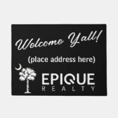 Begrüßungstürmatte Fußmatte (Vorderseite)