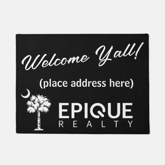 Begrüßungstürmatte Fußmatte (Vorderseite)