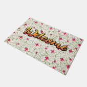 Begrüßungstürmatte Fußmatte (Schrägansicht)