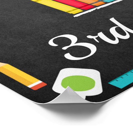 Begrüßungsunterricht Poster (Ecke)