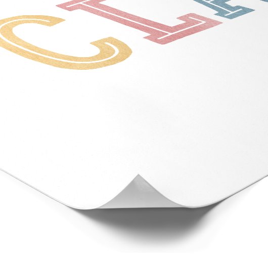 Begrüßungsunterricht Poster (Ecke)