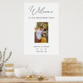 Begrüßungsunterschrift der Partnerorganisation mit Poster (Küche)