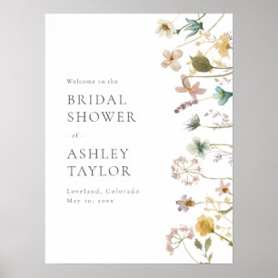 Begrüßungsunterschrift für das Brautparty Poster