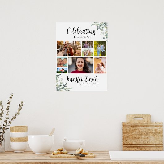 Begrüßungsunterschrift Poster (Küche)