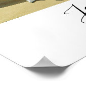 Begrüßungsunterschrift Poster (Ecke)