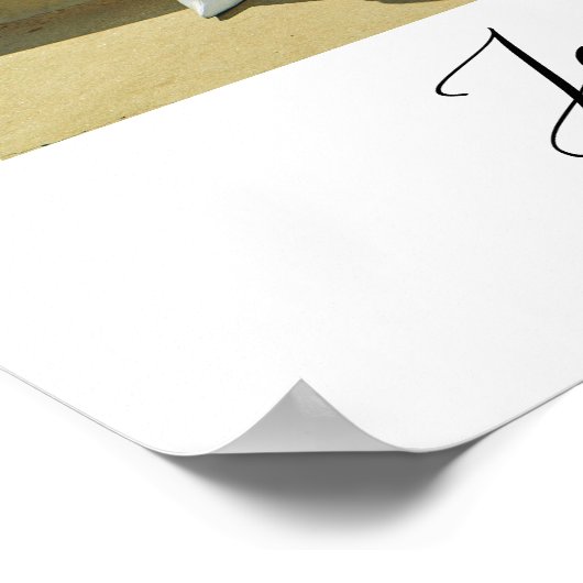 Begrüßungsunterschrift Poster (Ecke)