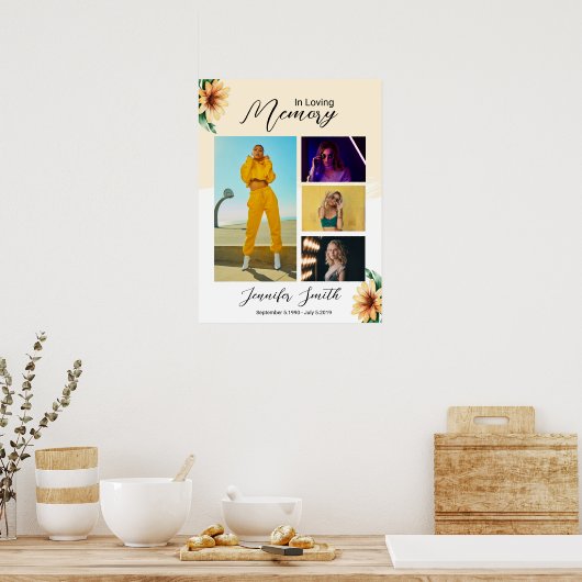 Begrüßungsunterschrift Poster (Küche)