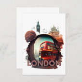 Begrüßungsverlängerung Dankeskarte (Vorne/Hinten)