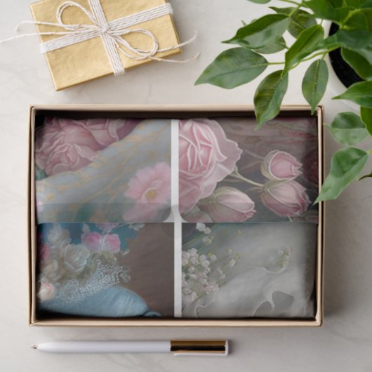 Begrüßungswaschpapier Seidenpapier (Geschenk)