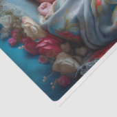 Begrüßungswaschpapier Seidenpapier (Ausschnitt)