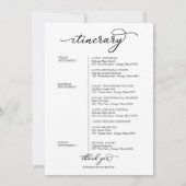 Begrüßungswochenende Begrüßungsschrift Einladung (Rückseite)