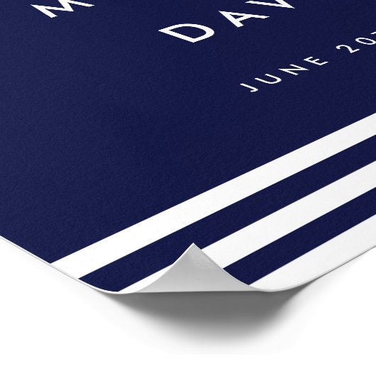 Begrüßungszeichen (11x14) poster (Ecke)