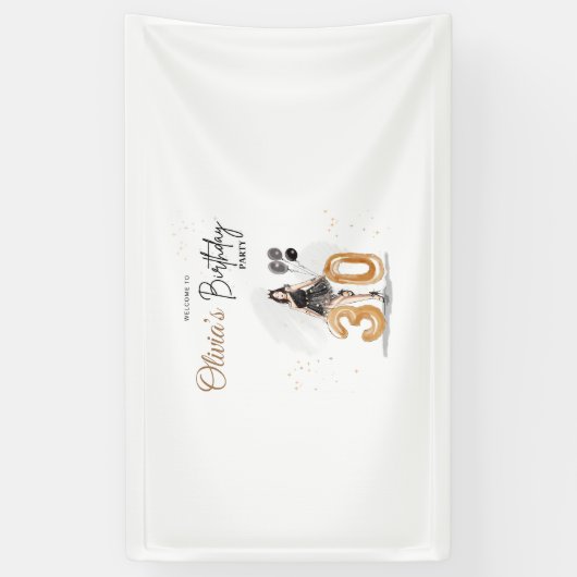 Begrüßungszeichen 30. banner (Vertikal)