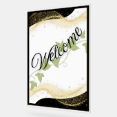 Begrüßungszeichen Acrylschild (Winkel)