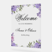 Begrüßungszeichen Acrylschild (Winkel)