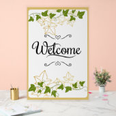 Begrüßungszeichen Acrylschild (Hochzeit)