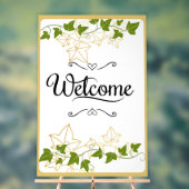 Begrüßungszeichen Acrylschild (Neutral)