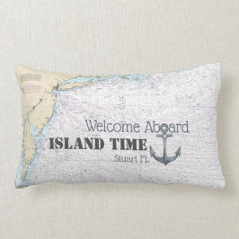 Begrüßungszeichen an Bord Schiffname nautische Abb Lendenkissen