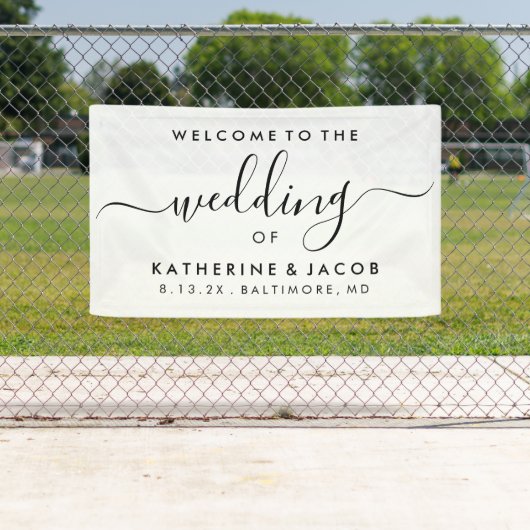 Begrüßungszeichen - Begrüßungsskriptveranstaltung Banner (Insitu)