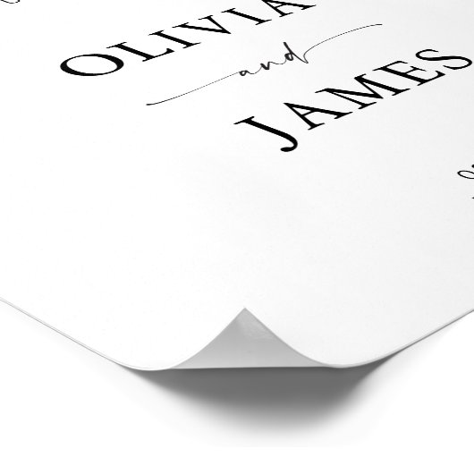 Begrüßungszeichen, Begrüßungszeichen des Empfangs Poster (Ecke)