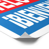 Begrüßungszeichen Bienvenidos Englisch und Spanisc Poster (Ecke)