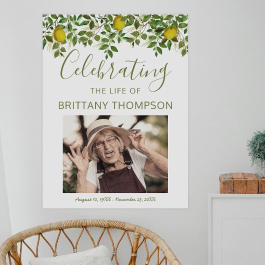 Begrüßungszeichen | Das Leben gibt dir Löwen Poster