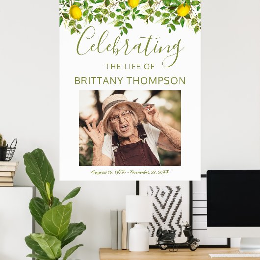 Begrüßungszeichen | Das Leben gibt dir Löwen Poster (Heimbüro)