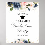 Begrüßungszeichen der Blütenkapelle der Marine Poster (Vorne)