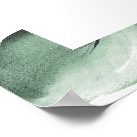 Begrüßungszeichen der Burgunder Rose Poster (Ecke)