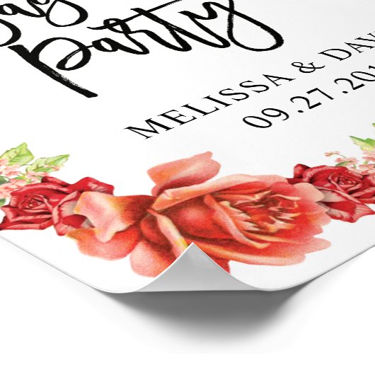 Begrüßungszeichen der Chic-Gruppe | ROSE Poster (Ecke)