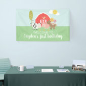 Begrüßungszeichen der Geburtstagsfeier Banner (Messeveranstaltung)