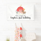 Begrüßungszeichen der Geburtstagsfeier Banner (Insitu)