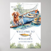 Begrüßungszeichen der Geburtstagspartei Poster (Vorne)