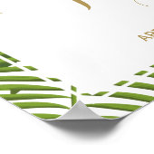 Begrüßungszeichen der Graduierungspartei | Tropisc Poster (Ecke)