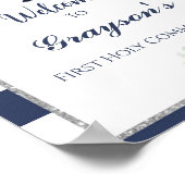 Begrüßungszeichen der jungen First-Kommune Poster (Ecke)