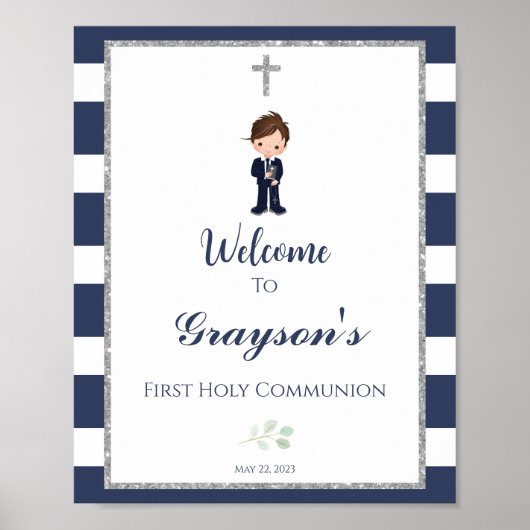 Begrüßungszeichen der jungen First-Kommune Poster (Vorne)