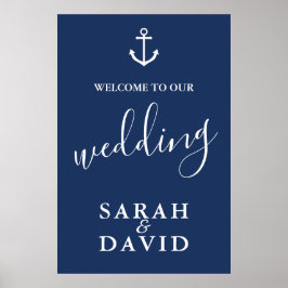 Begrüßungszeichen der Nautischen Marine - Grosses Poster