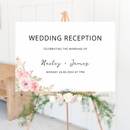 Begrüßungszeichen der Rose Poster