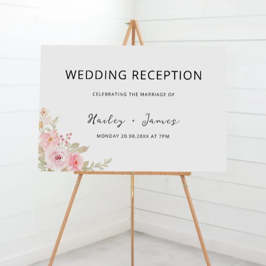 Begrüßungszeichen der Rose Poster