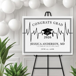 Begrüßungszeichen des Abschlusses der Medizinschul