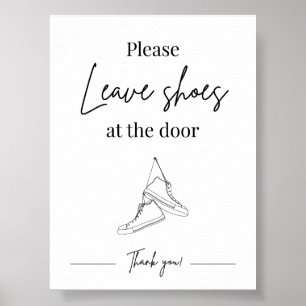 Begrüßungszeichen des Mietshauses Poster