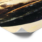 Begrüßungszeichen des Militärruhestands Poster (Ecke)