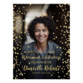 Begrüßungszeichen des Party für die Altersversorgu Poster (Vorderseite)