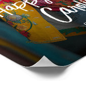 Begrüßungszeichen des Party für die Altersversorgu Poster (Ecke)