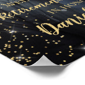 Begrüßungszeichen des Party für die Altersversorgu Poster (Ecke)