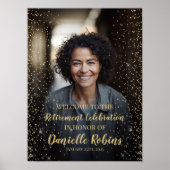 Begrüßungszeichen des Party für die Altersversorgu Poster (Vorne)