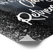 Begrüßungszeichen des Party für die Altersversorgu Poster (Ecke)