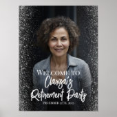 Begrüßungszeichen des Party für die Altersversorgu Poster (Vorne)